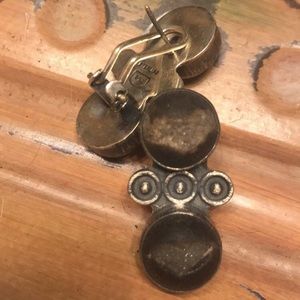 Sterling Silver Brown Druzy Stone Earrings